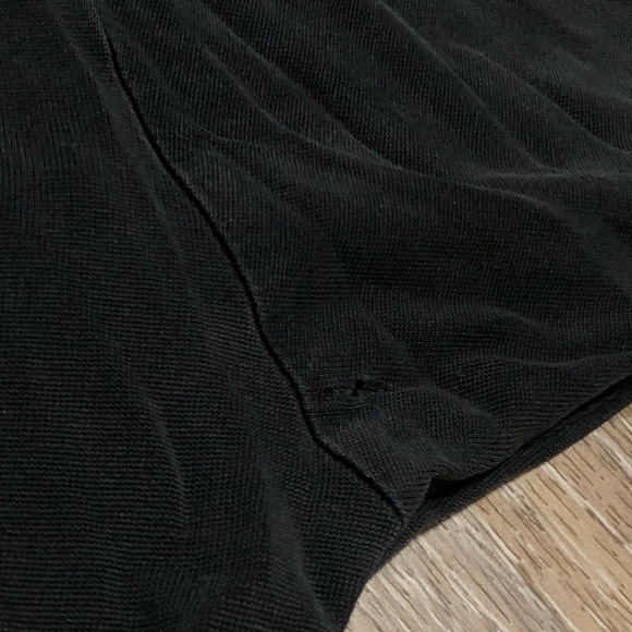 Eddie Bauer Shirt Mens Large Black Long Sleeve Crewneck Cotton Top Casual Silk - Picture 7 of 9